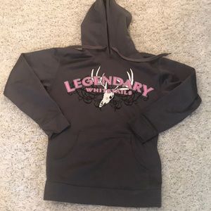 Legendary white tails hoodie sz medium